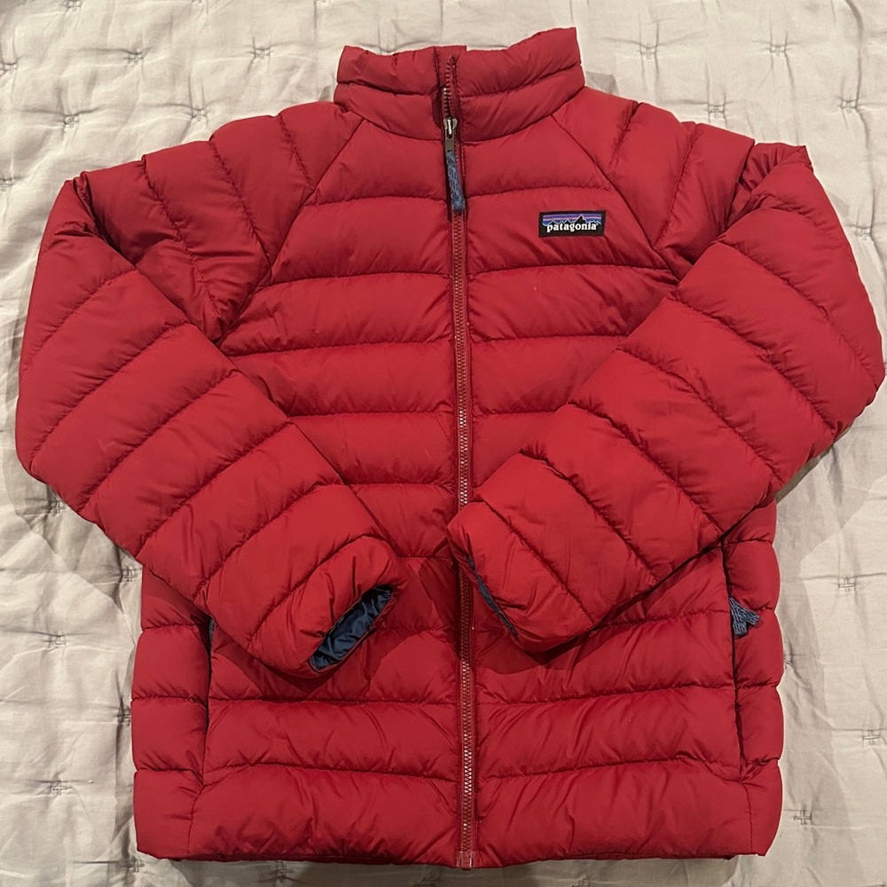 Patagonia Vibrant Red Quilted Jacket